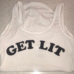 “Get Lit” bodysuit by PINK